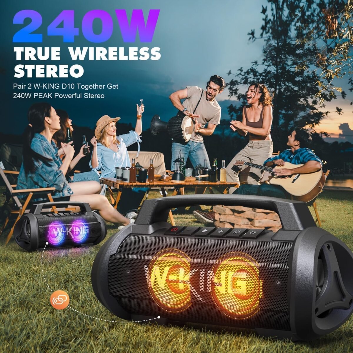 1750723015 w king portable speakers bluetooth wireless 120w max loudest bluetooth speaker ipx6 waterproof outdoor speaker with 70w deep bass2subwooferdspeq42hledmac inpower bank large party boombox.jpg