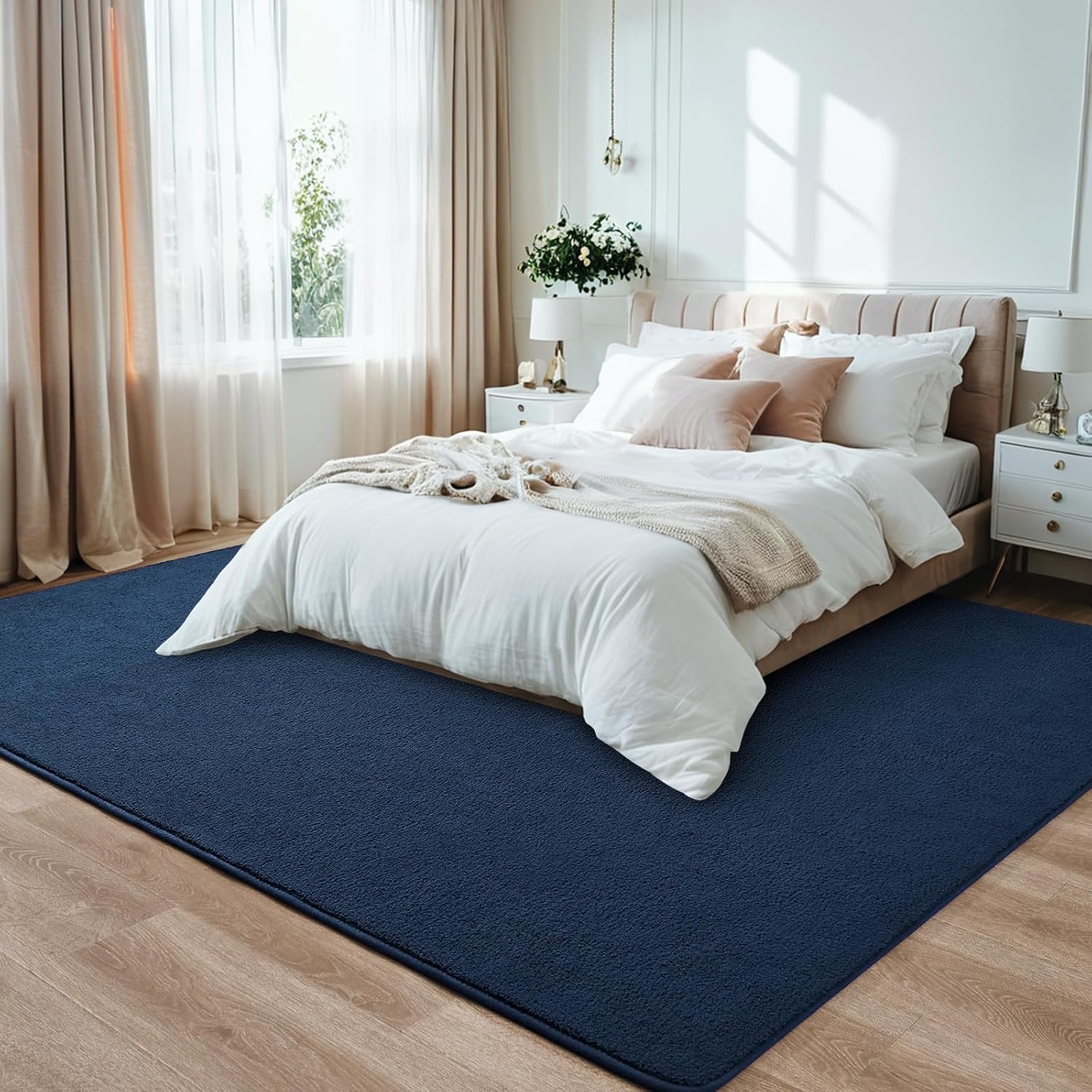 1750747823 rugs for bedroom living room 5x7 ft navy blue area rug washable memory foam indoor carpet modern aesthetic minimalist non slip carpets for boys girls adults home decor.jpg