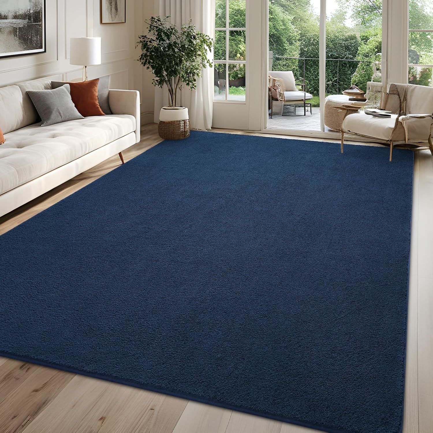 1750747825 rugs for bedroom living room 5x7 ft navy blue area rug washable memory foam indoor carpet modern aesthetic minimalist non slip carpets for boys girls adults home decor.jpg