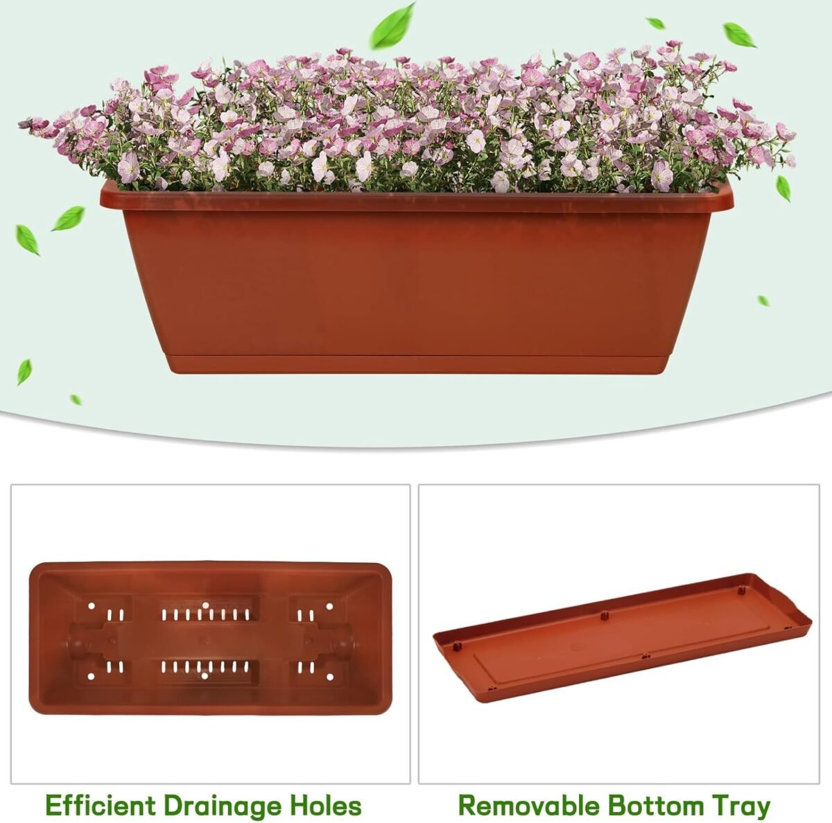 1750752409 dameing vertical raised garden planter 3 pack 2 tier elevated garden planters raised bed with 6 planter boxes vegetable flower pots for outdoor indoor patio roadside brick red.jpg
