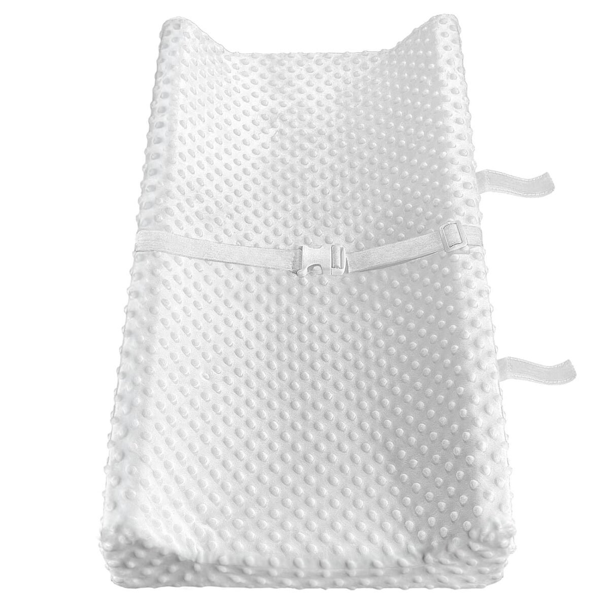 1750755116 yening baby diaper changing pad for dresser top with cover waterproof lining foam contoured changing table pads topper 31 x 16 grey.jpg