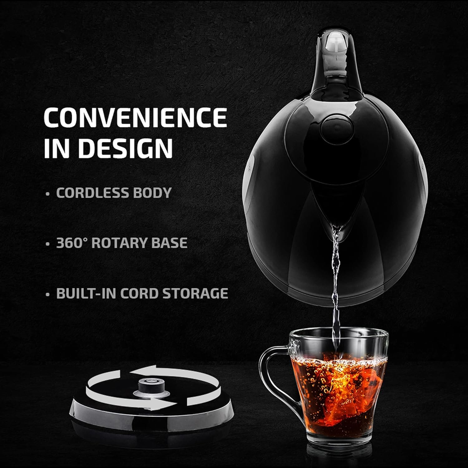 1750941923 ovente electric kettle 1.7l fast boiling water heater for coffee or tea bpa free with water level gauge auto shut off boil dry protection indicator light and removable filter black kp72b.jpg