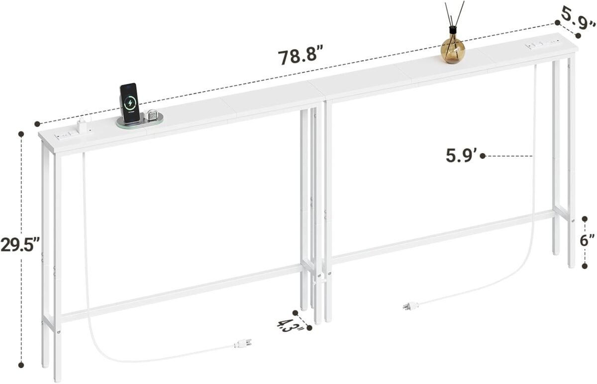 1750944915 elyken 2 pack 5.9 narrow console sofa table with power outlets total 78.8 long behind couch table with charge station and 5.9 extension cord for living room 5.9 d x 78.8w x 29.5h white.jpg