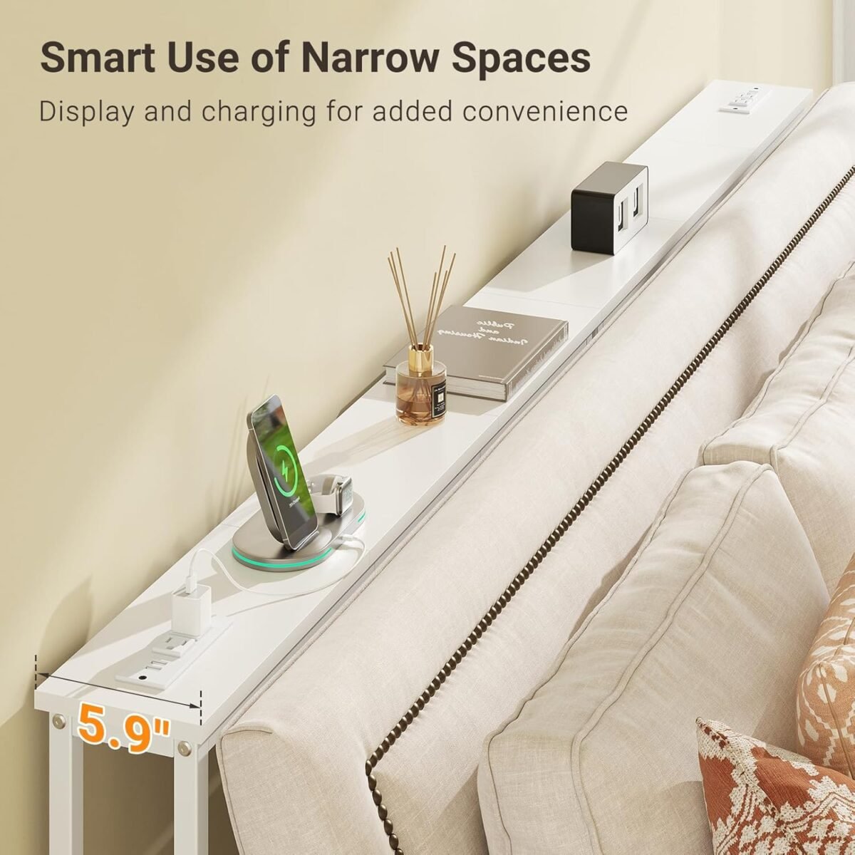 1750944919 elyken 2 pack 5.9 narrow console sofa table with power outlets total 78.8 long behind couch table with charge station and 5.9 extension cord for living room 5.9 d x 78.8w x 29.5h white.jpg