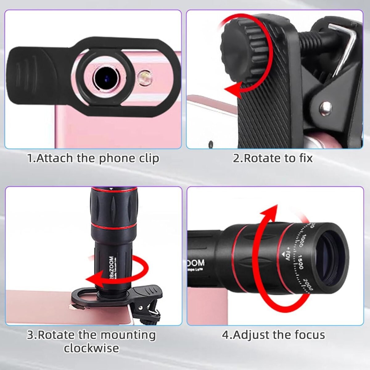1750946987 36x telephoto lens kit compatible with iphone and android long focus telephoto phone lens magnification with universal clip and tripod suitable for most smartphones picture video taking.jpg