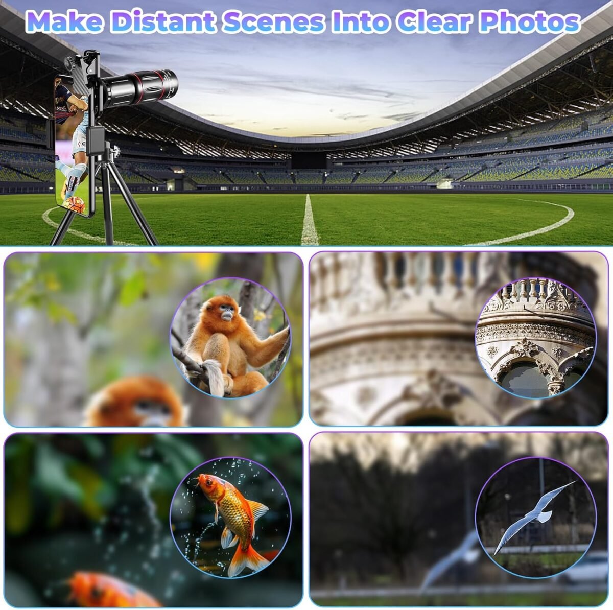 1750946990 36x telephoto lens kit compatible with iphone and android long focus telephoto phone lens magnification with universal clip and tripod suitable for most smartphones picture video taking.jpg