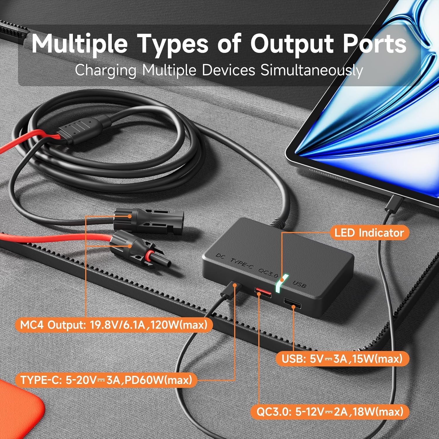 1750950800 120w portable solar panel for power station 24 high efficiency etfe foldable solar panel charger qc3.0 type c 60w mc4 output ip65 waterproof for outdoor camping rv emergency power supply.jpg