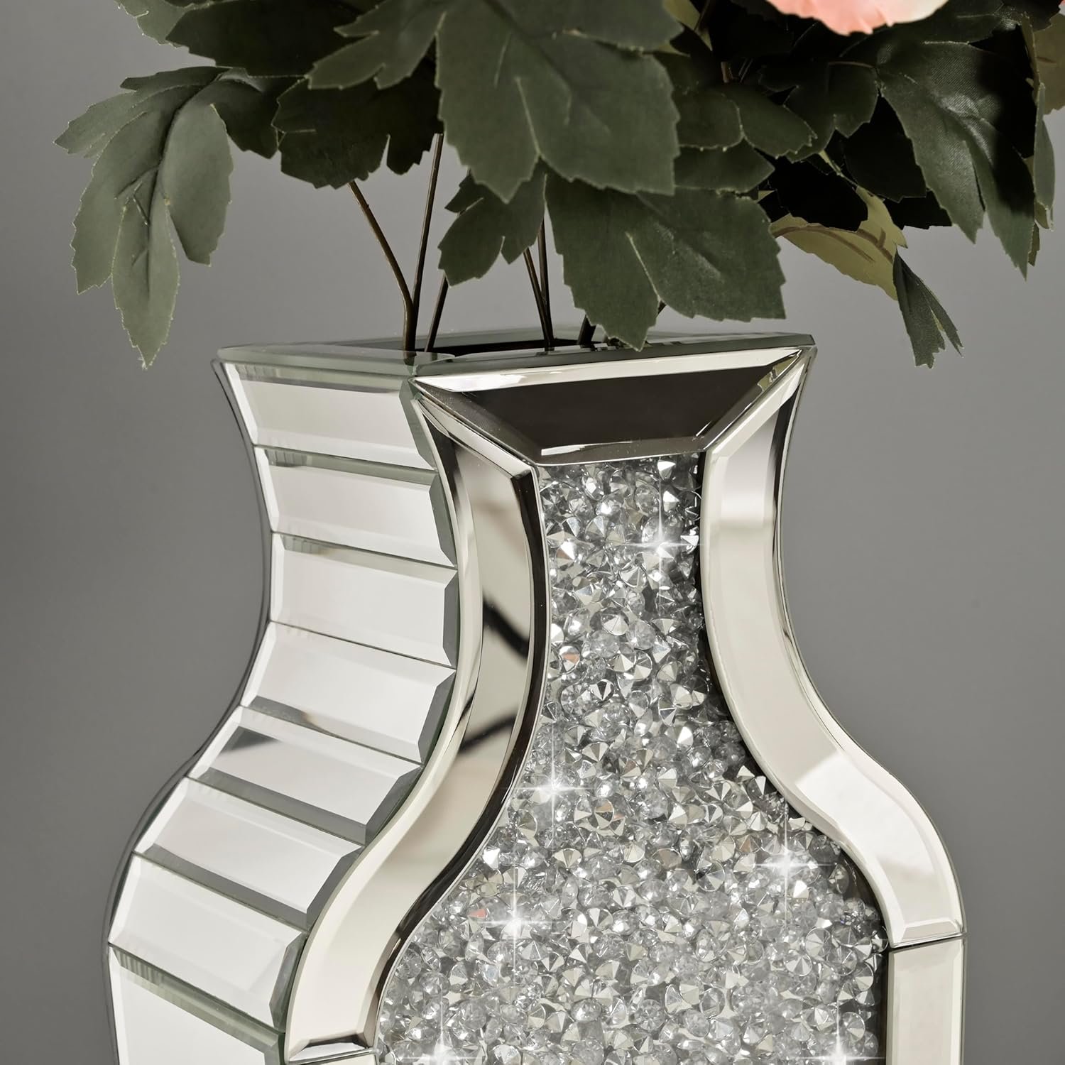 1750954657 shyfoy 36 inch floor vase crushed diamond decorative mirrored tall vases for decor living room large silver glass floor vase for pampas grass artificial flowers.jpg