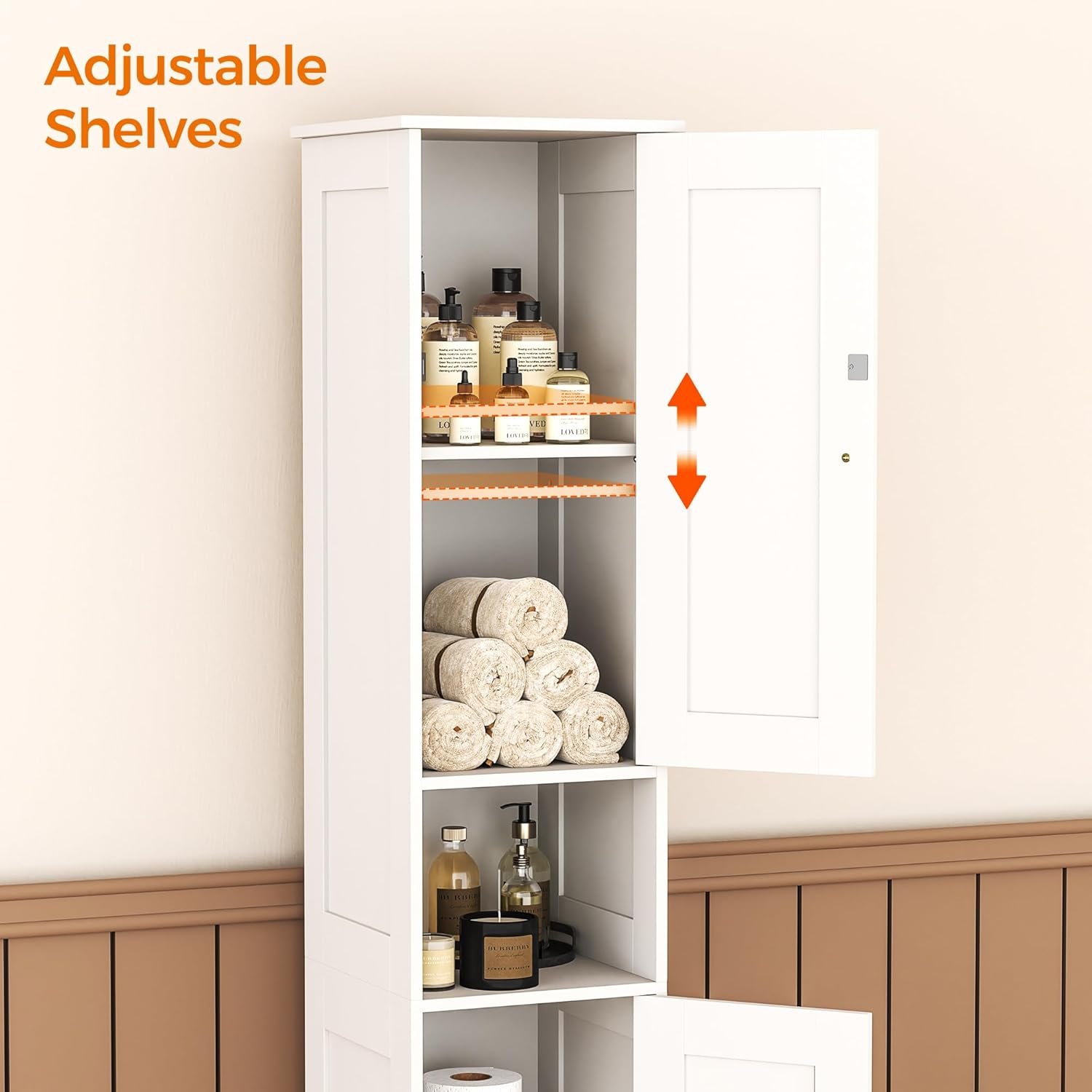 1751124468 tall bathroom storage cabinet with 2 doors 67 h narrow storage cabinet with 2 adjustable shelves anti tip design reversible door installation easy assembly for small spaces white.jpg