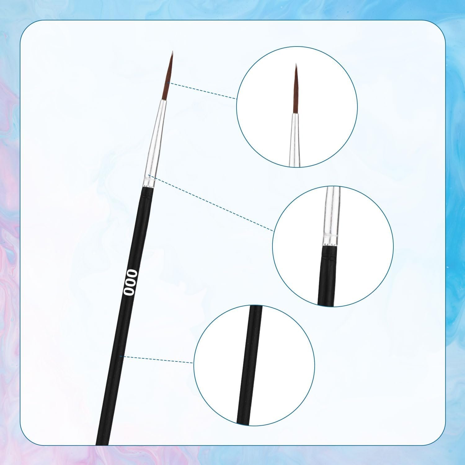 1751137350 30pcs detail paint brushes fine tip paint brush with 3 sizes 000000 mini tiny miniature fine paint liner brush for miniature painting classroom watercolor acrylic art face painting.jpg