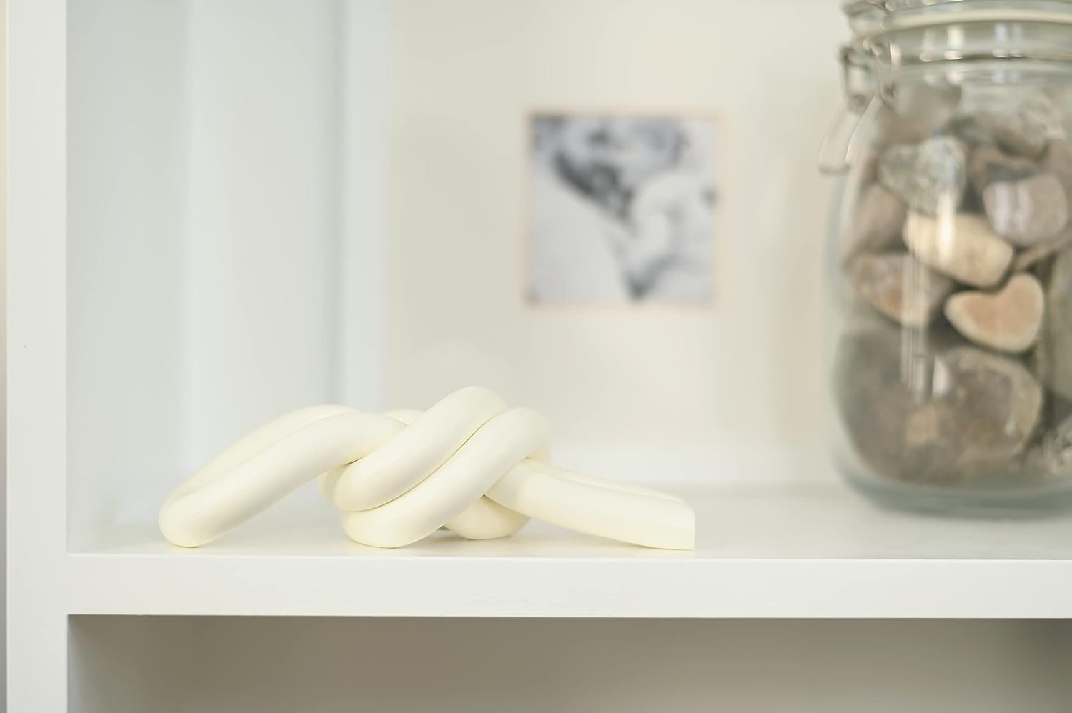 1751160108 rool clay knot coffee table decor neutral home decor shelf decor modern farmhouse living room decor home decorations for living room boho table decor chain link white.jpg