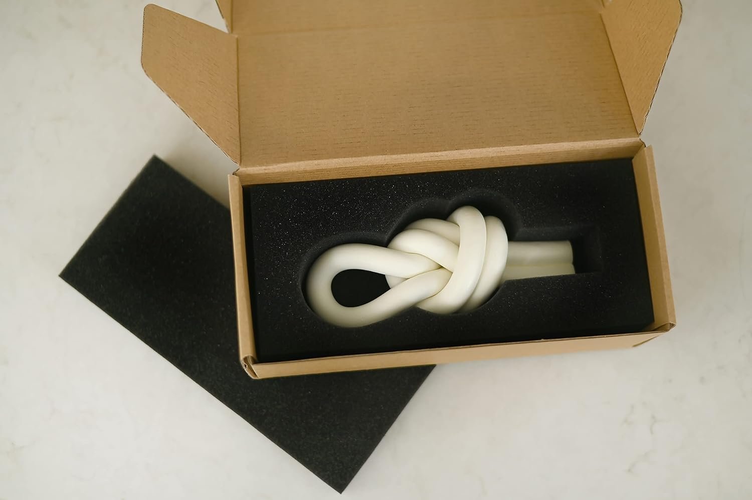1751160109 rool clay knot coffee table decor neutral home decor shelf decor modern farmhouse living room decor home decorations for living room boho table decor chain link white.jpg