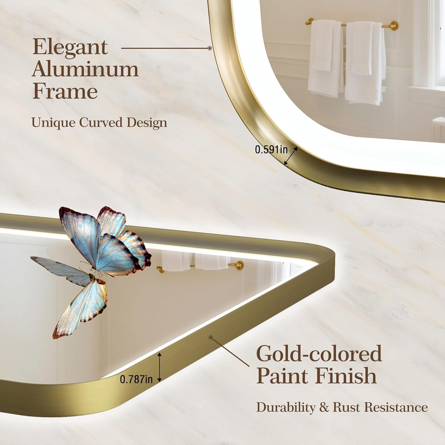 1751161232 sbagno 32x24 gold led mirror for bathroom with frontlit backlit led bathroom mirror with metal frame anti fog stepless dimmable 3 colors temperature led vanity mirrorhorizontalvertical.jpg