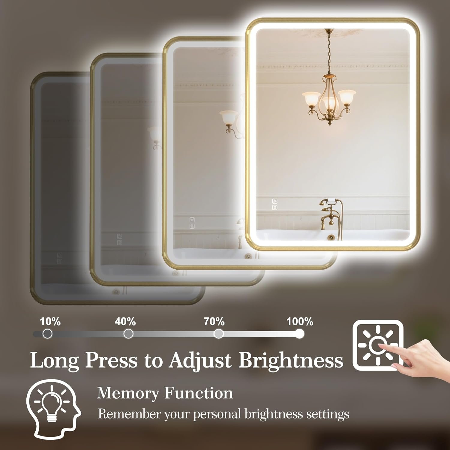 1751161234 sbagno 32x24 gold led mirror for bathroom with frontlit backlit led bathroom mirror with metal frame anti fog stepless dimmable 3 colors temperature led vanity mirrorhorizontalvertical.jpg