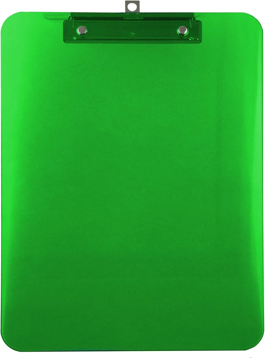 1751183758 trade quest plastic clipboard transparent color letter size low profile clip pack of 6 assorted.jpg