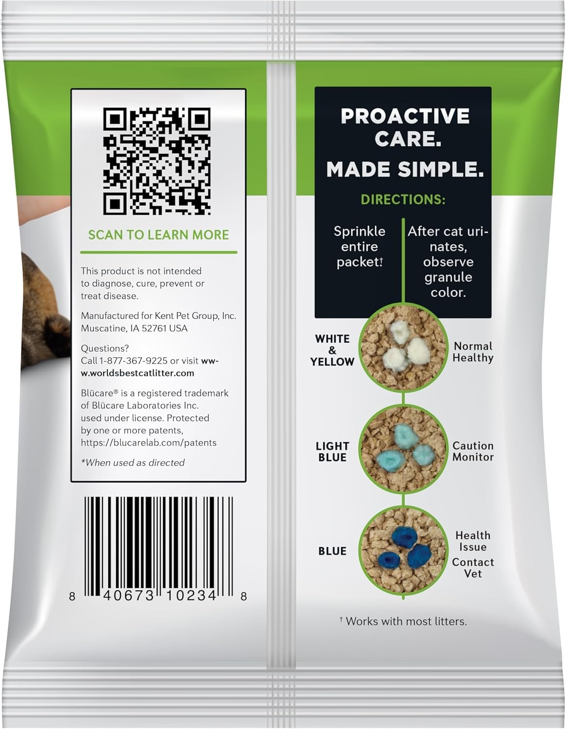 1751186205 worlds best cat litter® boosters™ health check in™ cat litter additive for health monitoring uti monitoring and detection with color changing indicator home testing vet approved 12g.jpg