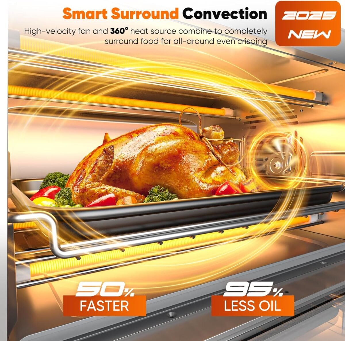 1751198535 nuwave bravo pro convection air fryer toaster oven combo 2025 new and improved 10 in 1 50° 450°f temp controls quick even crisp technology 21qt capacity stainless steel pfas free.jpg