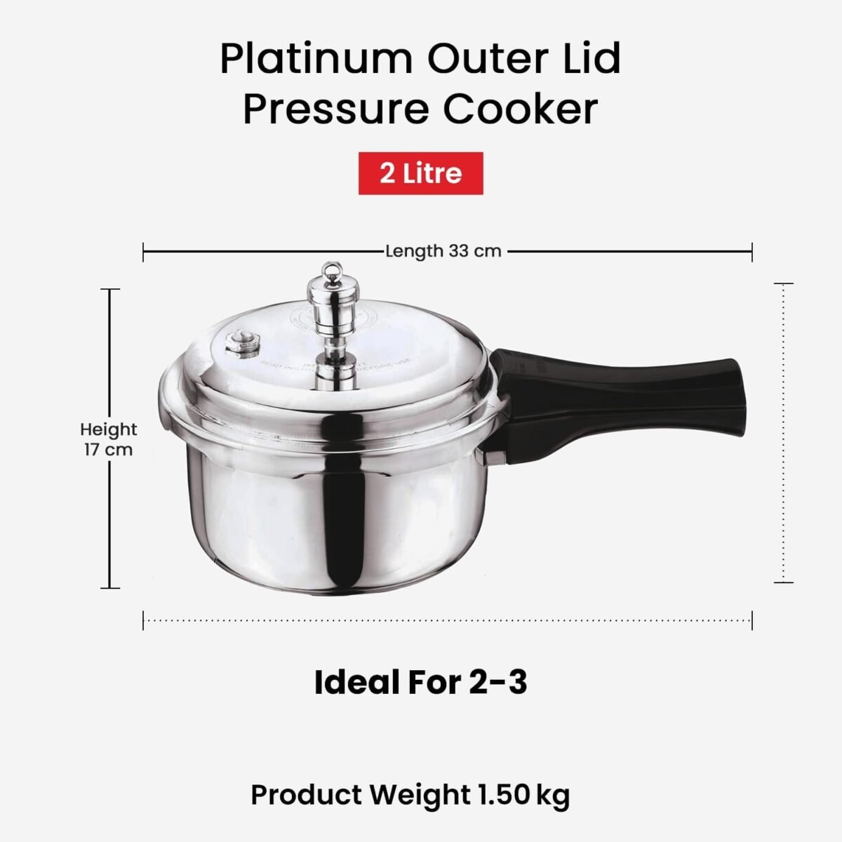 1751207200 vinod platinum triply stainless steel outer lid pressure cooker 68 oz induction friendly isi certified small pressure cooker for quick meals silver.jpg
