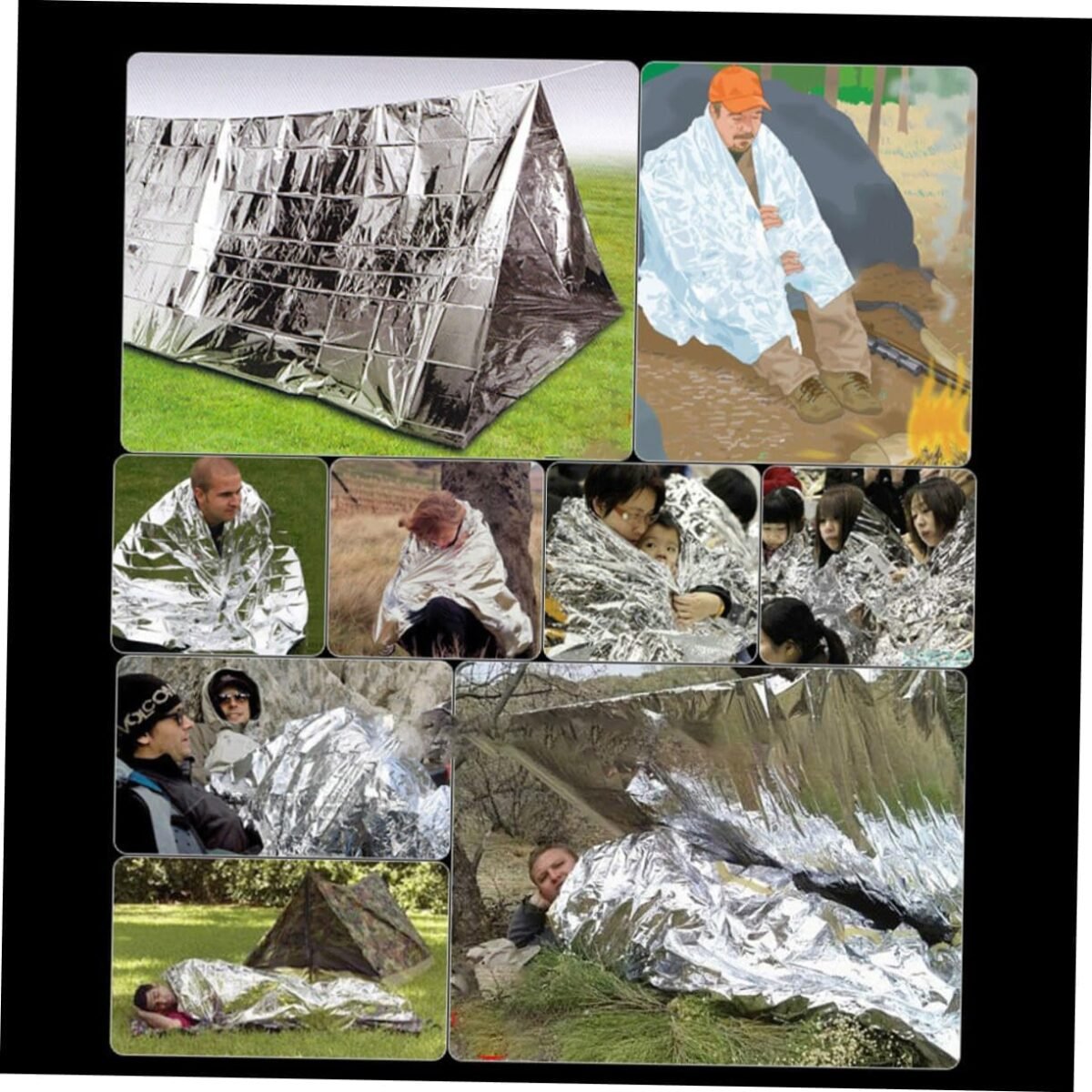 1751208490 outdoor emergency tent thermal insulation aluminum film sleeping bag hiking tent survival gear for 1 person.jpg