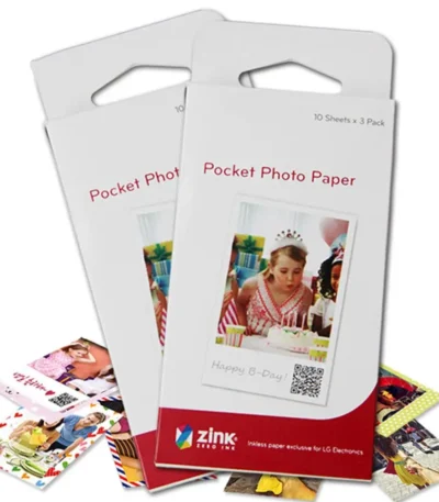 3inch Zink Photo Paper for PD251 PD261 PD239 211 241233 Mini Portable BT Wireless Android IOS Mobile Phone Photo Printers 1