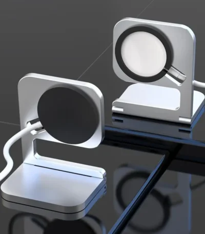 For Apple Watch Holder Metal Aluminum Charger Stand Holder For Desktop  Apple I Watch 1-8 SE Charger Dock Station 1