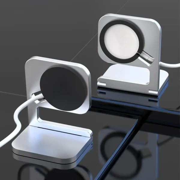 For Apple Watch Holder Metal Aluminum Charger Stand Holder For Desktop  Apple I Watch 1-8 SE Charger Dock Station