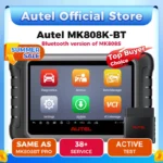 Autel MaxiCOM MK808KBT PRO OBD2 Scanner Automotivo Car Diagnostic Scan Tool MK808K-BT OBD 2 Code Reader Key Coding Active Test