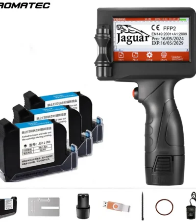 Y300  English language production date number logo expiry date label plastic carton hand jet handheld thermal inkjet printer 1
