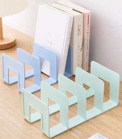 Multi-function Book Magazine Bookshelf Storage Bookends Stand Desk Organizer Holder for Books CD Files School Office Supplies 1
