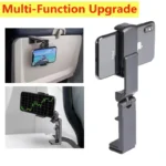 Universal Airplane Phone Stand Holder 360 Rotate Travel Phone Mount for Flying Handsfree Flexible Phone Clip for IPhone/Android