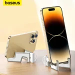 Baseus Phone Stand Holder Portable Folding Light Thin Mount Stable Table Stand for iPhone Pocket Universal Mobile Phone Holder