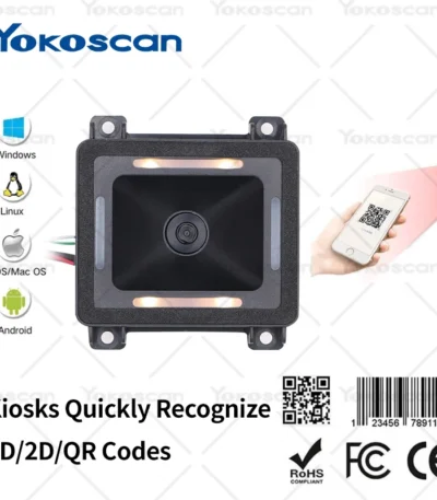 Self-service Kiosk Scan Embedded New Extremely Fast Barcode Scanner Module Embedded 1D/2D/QR Auto-scan Barcord Reader EP8280L 1