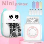 C15 Mini Portable Thermal Printer Wireless Label Memo Machine 200dpi Bluetooth Inkless Pocket Printer Phone Note Printing Paper