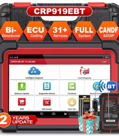 LAUNCH X431 CRP919E CRP919E BT Car Diagnostic Tools OBD OBD2 Scanner Dbscar VII 7 Auto Scan 31+ Resets CAN FD Doip ECU Coding 1