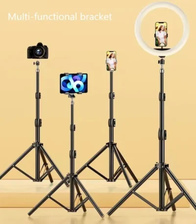 Mobile Phone Live Support Photo Tripod Multi-functional Video Recording Selfie Landing Tripod 1