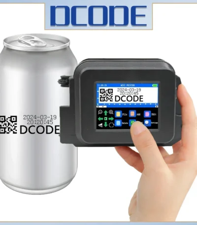 DCODE XMINI 12.7mm Portable Mini Printer Handheld Inkjet Printer Text QR Barcode Image Batch Number Logo Image Coding Machine 1