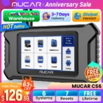 MUCAR CS6 CS5 OBD2 Scanner Car Diagnostic Tools Automotivo OBD Scanner Auto Diagnosis Tool Code Reader 6 Systems 7 Resets Free