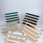 New Fashion Wood  Acrylic Velvet Ring Holder T-Bar Jewelry Display Stand for  Anklets Organizer  Display Jewelry Rack