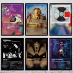 Pop Rapper Music Album Posters Aesthetic Hip Hop Comics Cover Canvas Painting Poster & Picture Wall Art Home Decor Prints Mural
