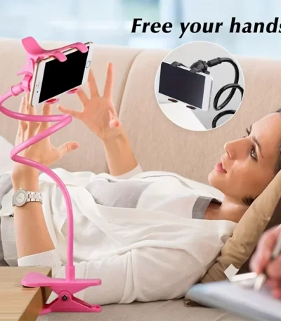 Universal Mobile Phone Holder Flexible Lazy Holder Adjustable Cell Phone Clip Home Bed Desktop Mount Bracket Smartphone Stand 1