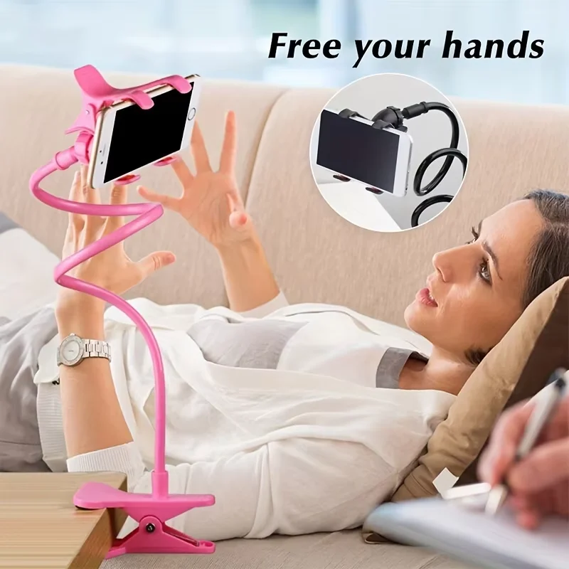 Universal Mobile Phone Holder Flexible Lazy Holder Adjustable Cell Phone Clip Home Bed Desktop Mount Bracket Smartphone Stand Universal Mobile Phone Holder Flexible Lazy Holder Adjustable Cell Phone Clip Home Bed Desktop Mount Bracket Smartphone Stand