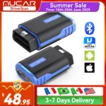 MUCAR DriverScan Auto OBD2 Diagnostic Tool All System Diagnosis Bi-directional Control Oil SAS 15 Reset for All Cars