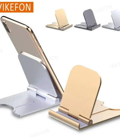 Universal Mobile Phone Holder Desktop Tablet Holder for iPhone 16 iPad Samsung Xiaomi Adjustable Foldable Cell Phone Desk Stand 1