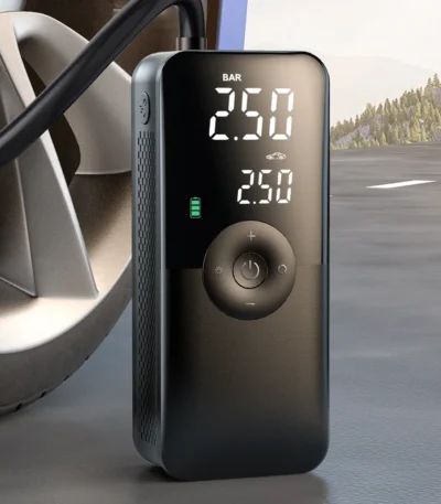 CARSUN Rechargeable Air Pump Tire Inflator Portable Compressor Digital Cordless Car Tyre Inflator For Bicycle Balls 1