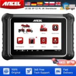 ANCEL MT700 Motorcycle OBD2 Automotive Scanner Full Systems Oil Reset ABS Diagnostic Tool with 35+ Reset Professional Scan Tools