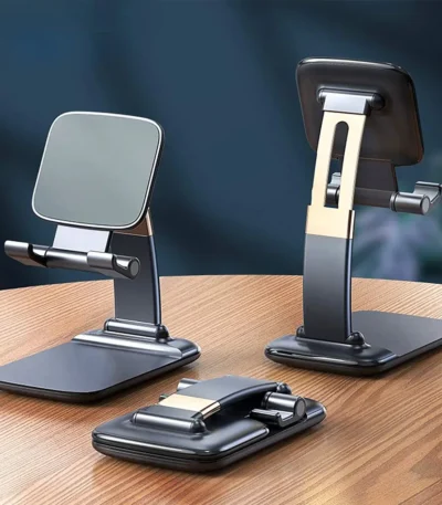 Foldable ABS Desktop Mobile Phone Stand For iPad iPhone 13 X Smartphone Support Tablet Desk Cell Phone Portable Holder Bracket 1