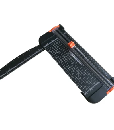 Portable A4 Paper Cutter 12.2 Inch Cut Length Desktop Paper Trimmer with Security Cutter Head Side Ruler for Office Home Supplie 1