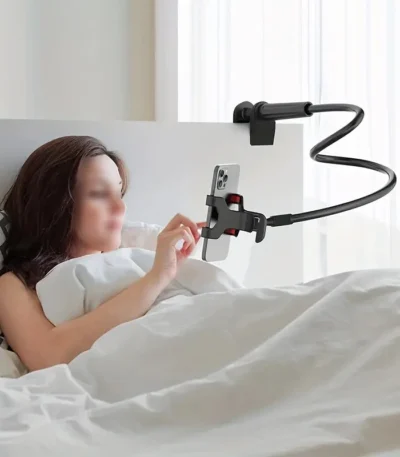 Universal Phone Holder Stand Portable Flexible Lazy Bed Desktop Bracket Mount Stand Base Gooseneck Holder Tablet Holder Support 1
