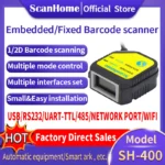 Embedded Barcode Scanner BarCode Reader code reader fixed Mounted code Engine Module USB 1D/2D QR PDF417Code ScanSH-400