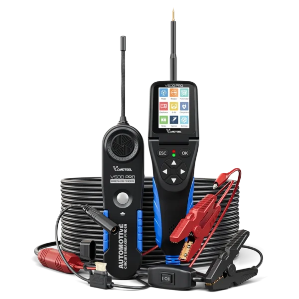 VDIAGTOOL 2025 V500PRO 2-in-1 Automotive Power Circuit Probe Tester Set